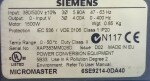 Siemens 6SE9214-0DA40